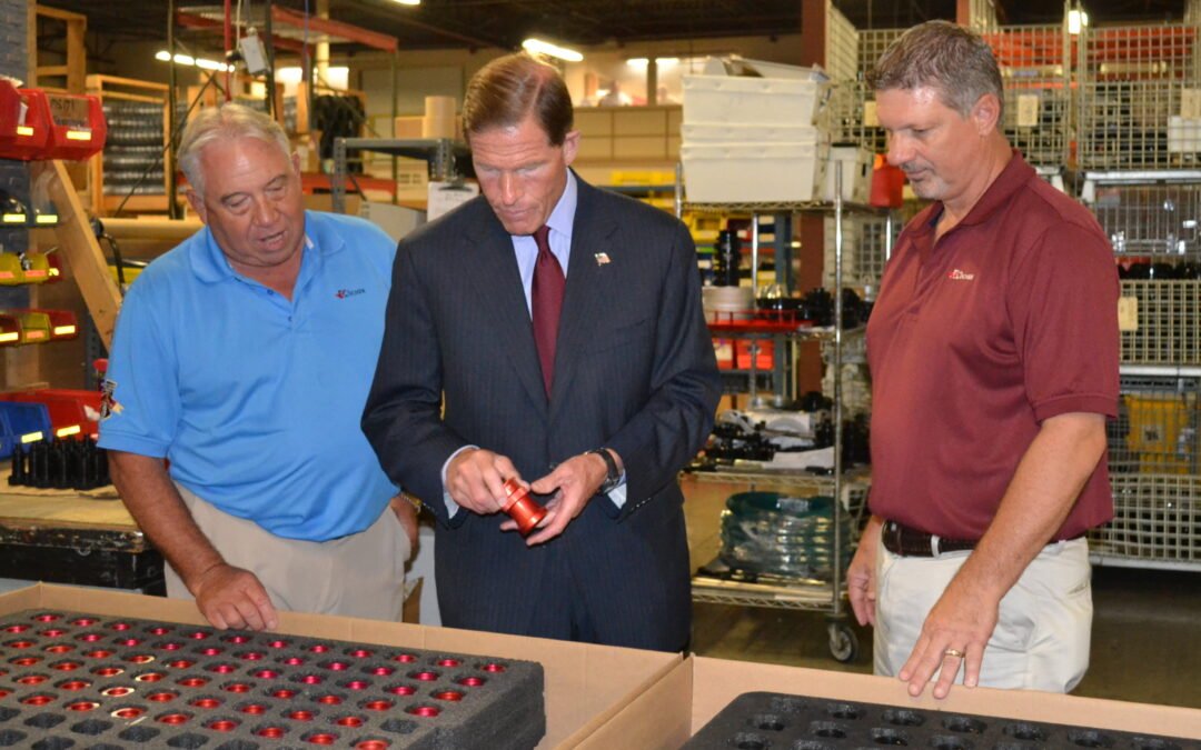 Senator Blumenthal & Congressman Courtney Visit Kochek