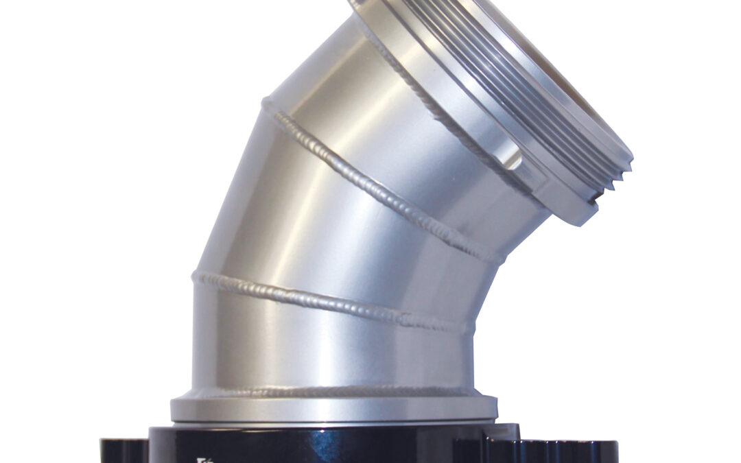 Suction Elbow w/ Swivel Long Handle Female x Male