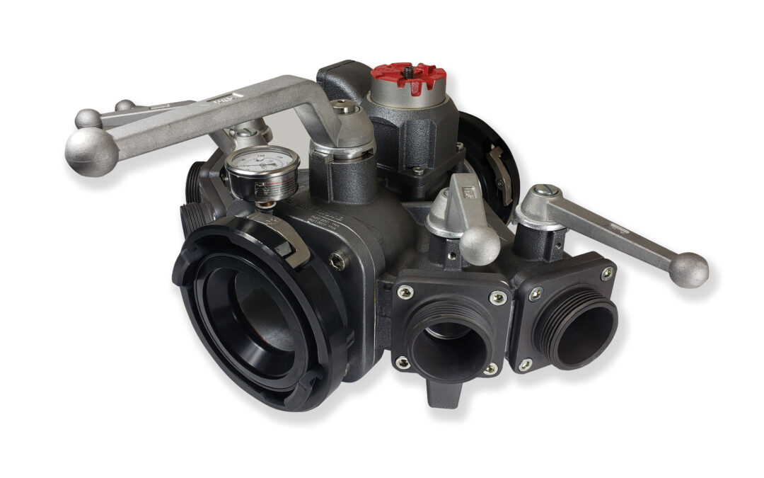 51K: 5-Way Ball Valve w/Relief