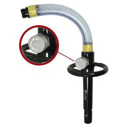 Quick Coupler Key with Relief Valve & Reinforced Hose